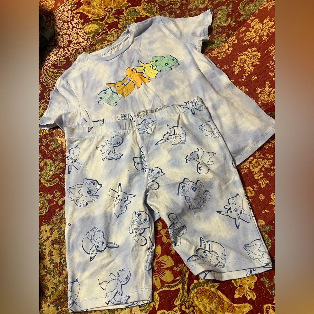 Pokemon Character Pajama Set